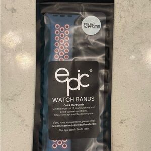 ⌚️NWT! ⌚️ Navy & Pink Watch Band